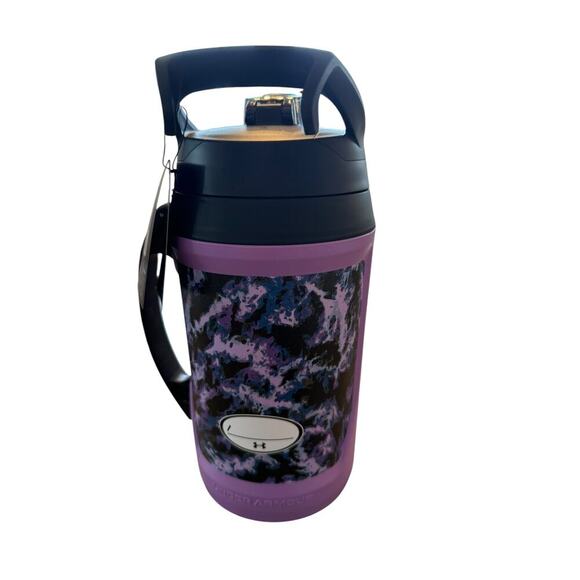 Under Armour Purple Dyed Map Playmaker Jug 64 oz. Water Bottle - Picture 5 of 9
